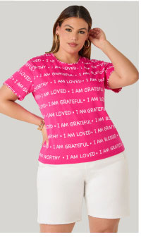 I Am Printed Tee