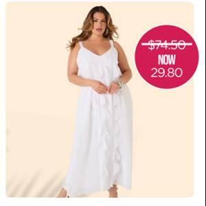 Appliqued Maxi Dress