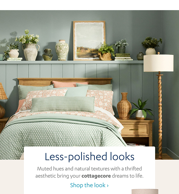 Less-polished looks