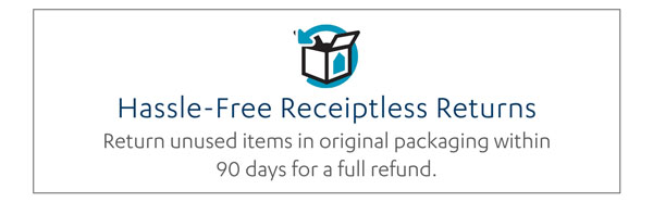 Hassle-Free Receiptless Returns