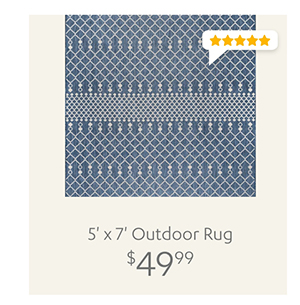 5' x 7' Outdoor Rug