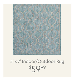 5' x 7' Indoor/Outdoor Rug