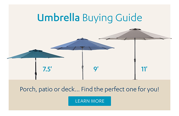 Umbrellas Buying Guide | Learn More >