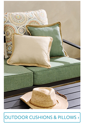 Outdoor Cushions & Pillows >