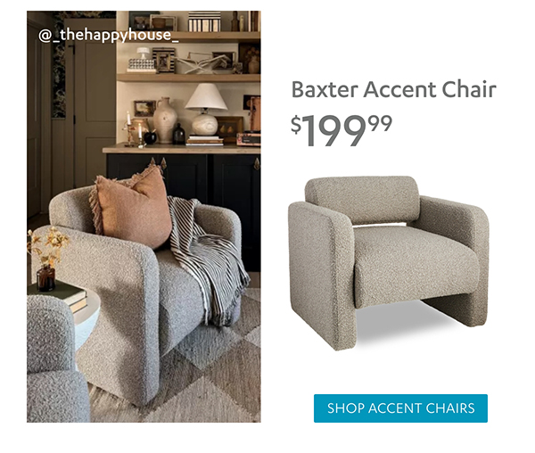 Shop Accent Chairs >
