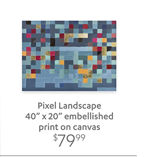 Pixel Landscape by Emma Steed