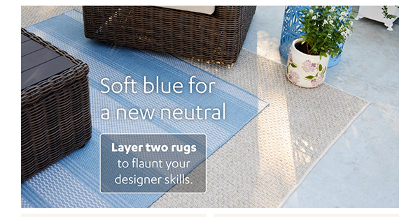 Soft blue for a new neutral