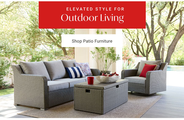 Elevated style for Outdoor Living - Shop Patio Furniture