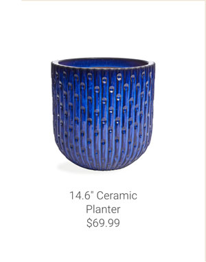 14.6" Ceramic Planter