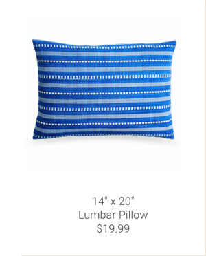 14" x 20" Lumbar Pillow
