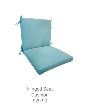 Hinged Seat Cushion