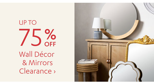 Up to 75% OFF Wall Decor - Shop Clearance