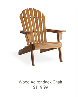 Wood Adirondack Chair