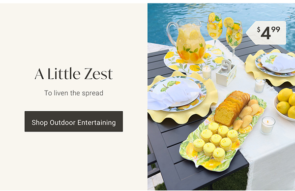 Shop Outdoor Entertaining >