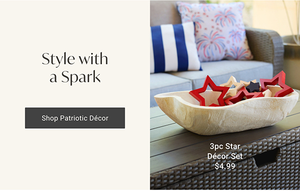 Style with a Spark | Shop Patriotic Décor >