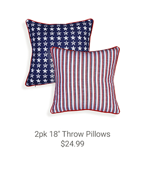 2pk 18" Throw Pillows