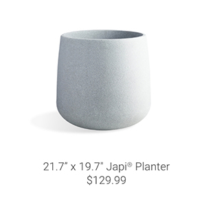 21.7" x 19.7" Japi Planter