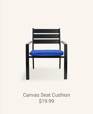 Canvas Seat Cushion