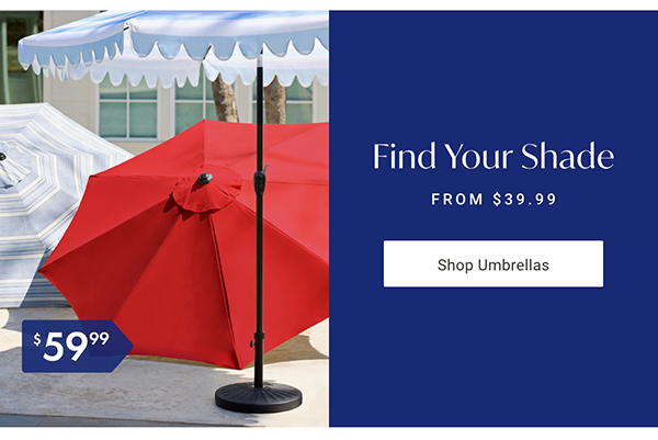 Shop Umbrellas >