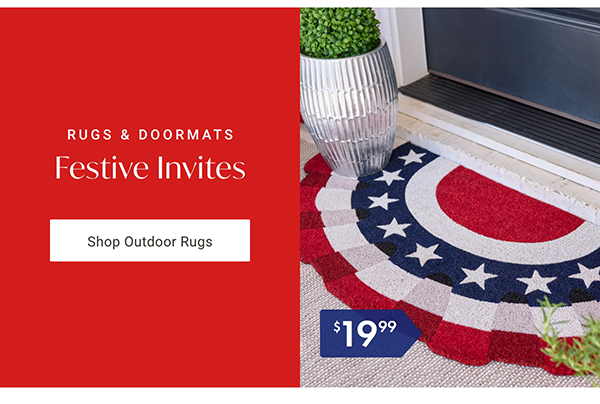 Shop Outdoor Rugs >