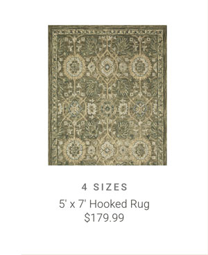 5' x 7' Hooked Rug
