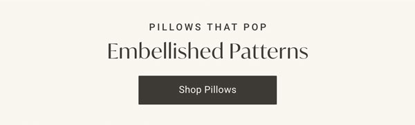 Pillows That Pop - Embellished Patterns