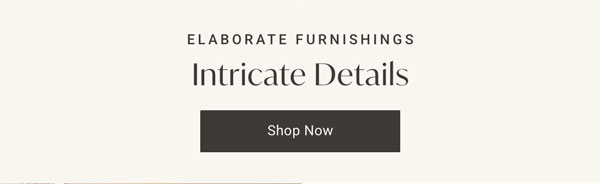 Elaborate Furnishings Intricate Details - Shop Now