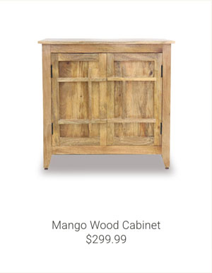 Mango Wood Cabinet