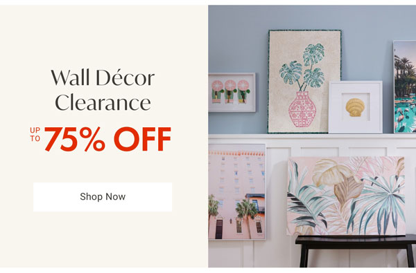 Wall Decor Clearance Up to 75% OFF - Shop Now