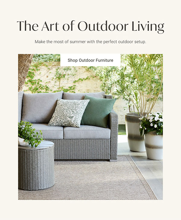 Gather Guests in Style - Shop The Outdoor Furniture
