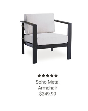Soho Metal Armchair