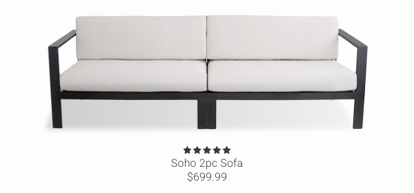 Soho 2pc Sofa