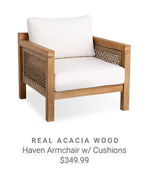 Haven Armchair w/ Cushions