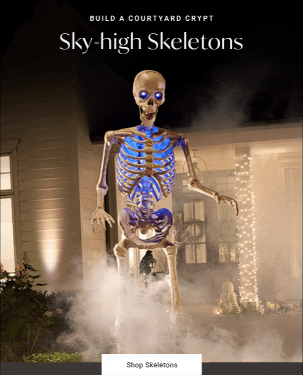 Sky-high Skeletons | Shop Skeletons >