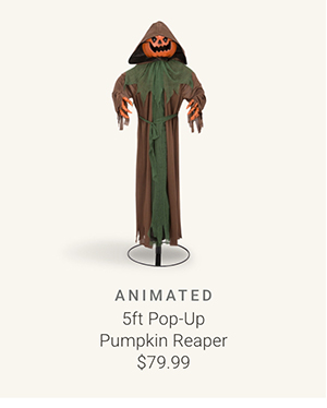 5ft Pop-Up Pumpkin Reaper