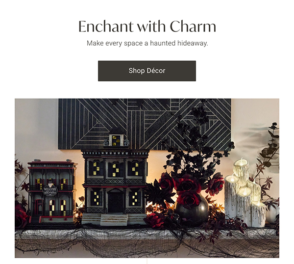 Enchant with Charm | Shop Décor >