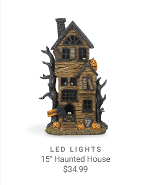 15" Haunted House