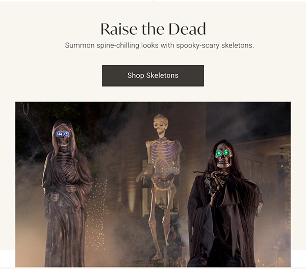 Raise the Deas | Shop Skeletons >