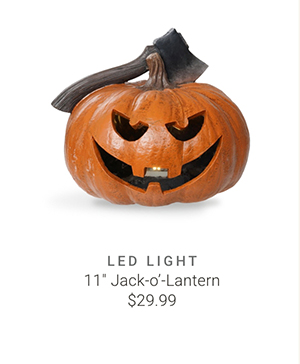 11" Jack-o'-Lantern