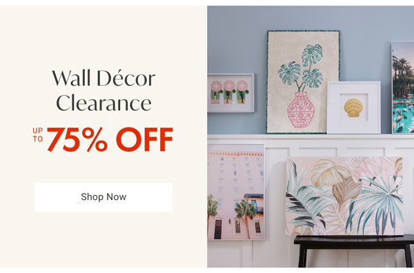 Wall Decor Clearance Up to 75% OFF - Shop Now