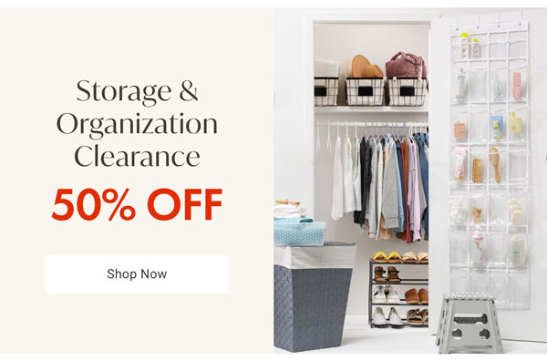 Storage & Organization Category - Shop Now