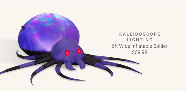 6ft Wide Inflatable Spider