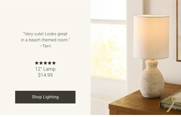 Shop Lighting - 12" Lamp