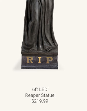6ft LED Reaper Statue