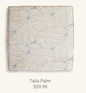 Talia Palm Cushion