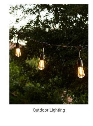 Outdoor Lighting - Shop Now