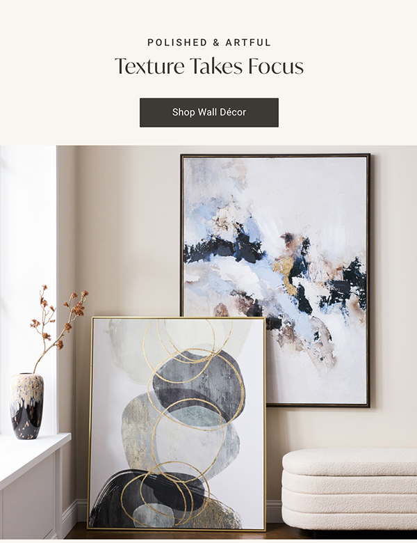 Texture Takes Focus | Shop Wall Décor >