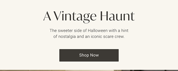 A Vintage Haunt | Shop Now >