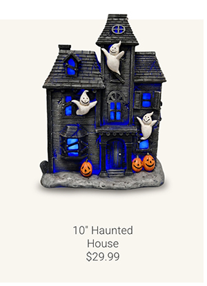 10" Haunted House