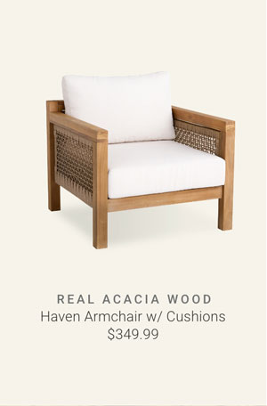 Haven Armchair w/ Cushions